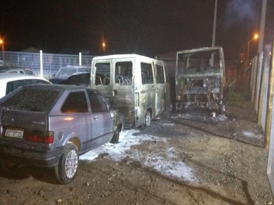 Atentados criminosos são registrados em Araranguá Gaivota e Arroio2