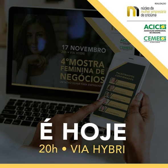 Imagem: Divulgação Núcleo da Mulher Empresária de Criciúma