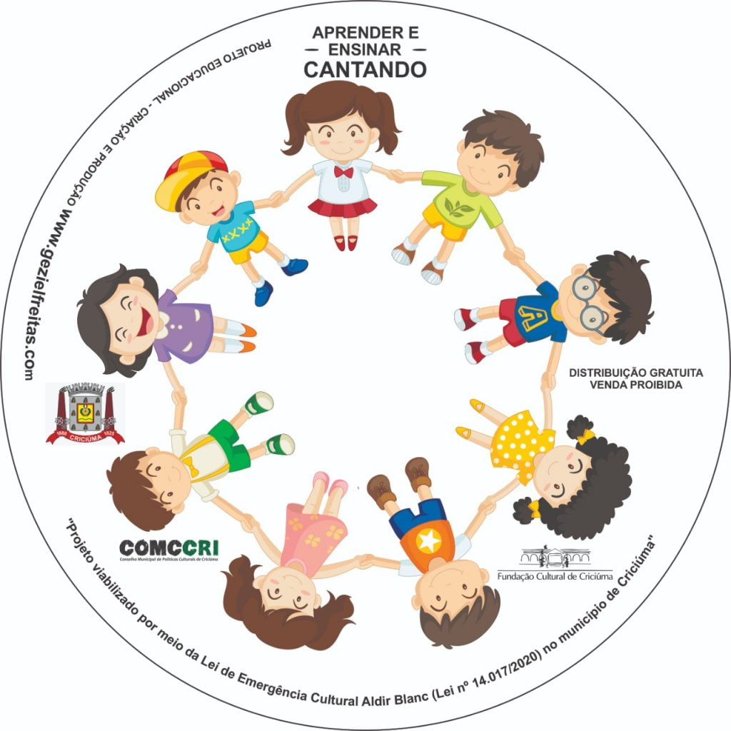 CD Aprender e ensinar cantando Divulgação Decom 1