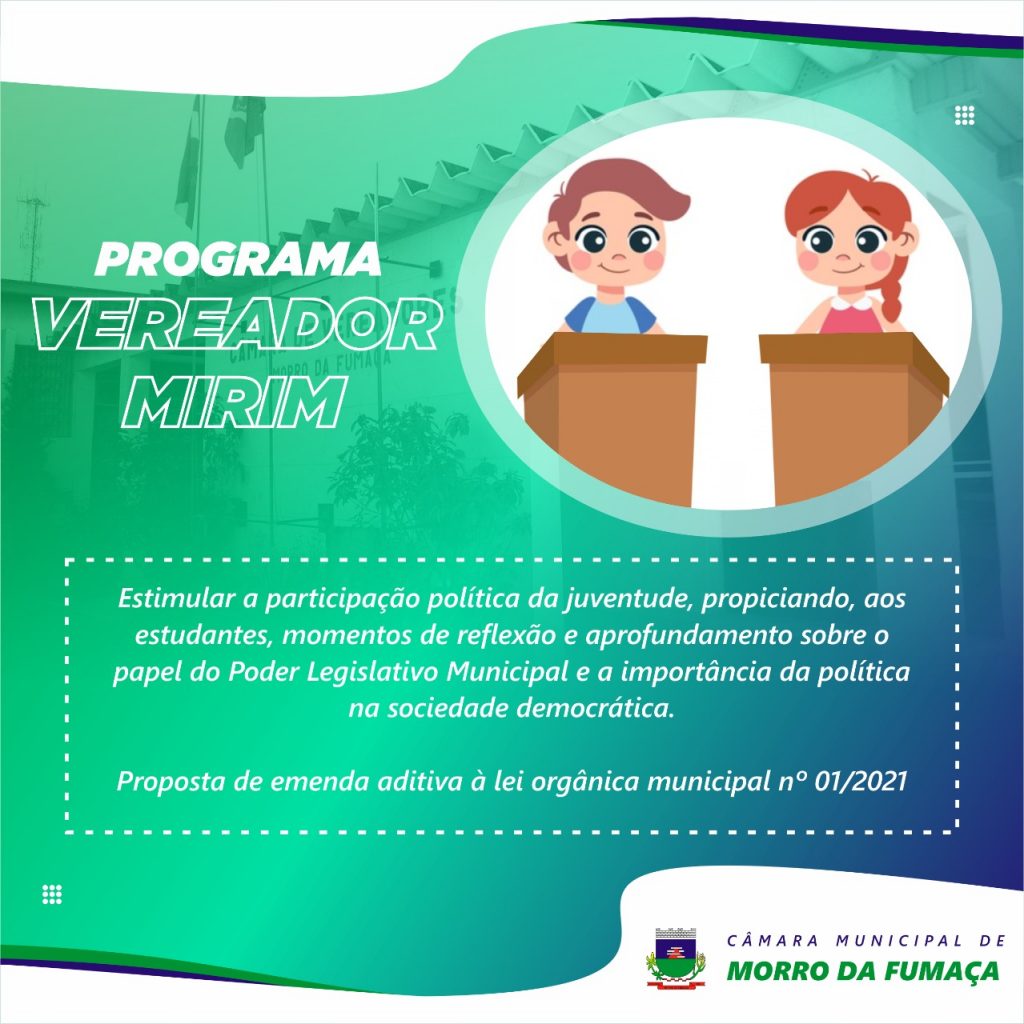 vereador mirim