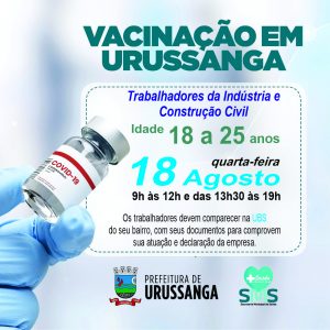 18 a 25 anos Industria