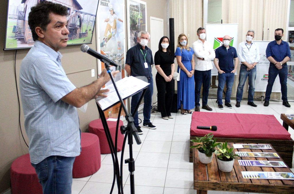 Inauguraouo do Centro de Atendimento ao Turista CAT de Crici¦ma Foto de Jhulian Pereira 1