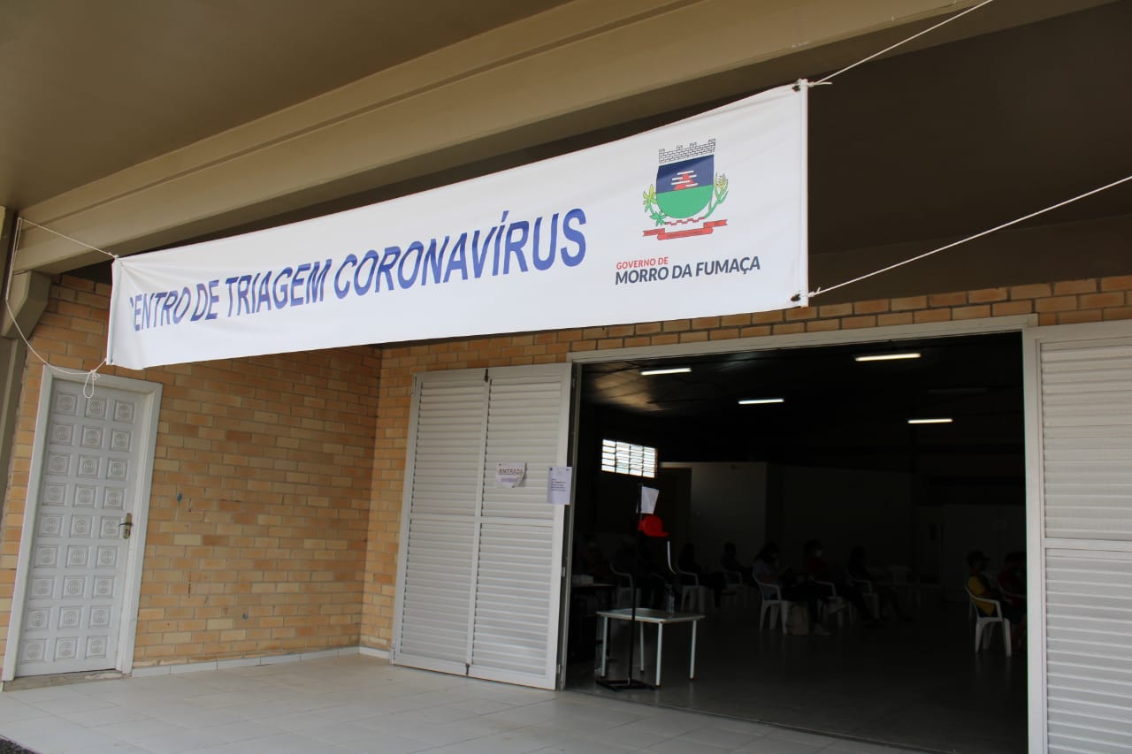 centro de triagem ao coronavirus