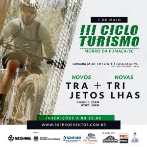 Banner III Cicloturismo de Morro da Fumaca 1