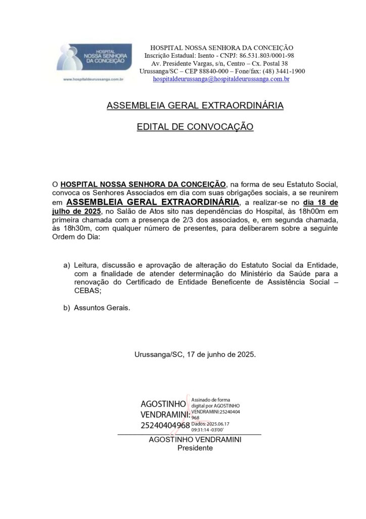 Edital de convocacao extraordinaria CEBAS1 page 0001