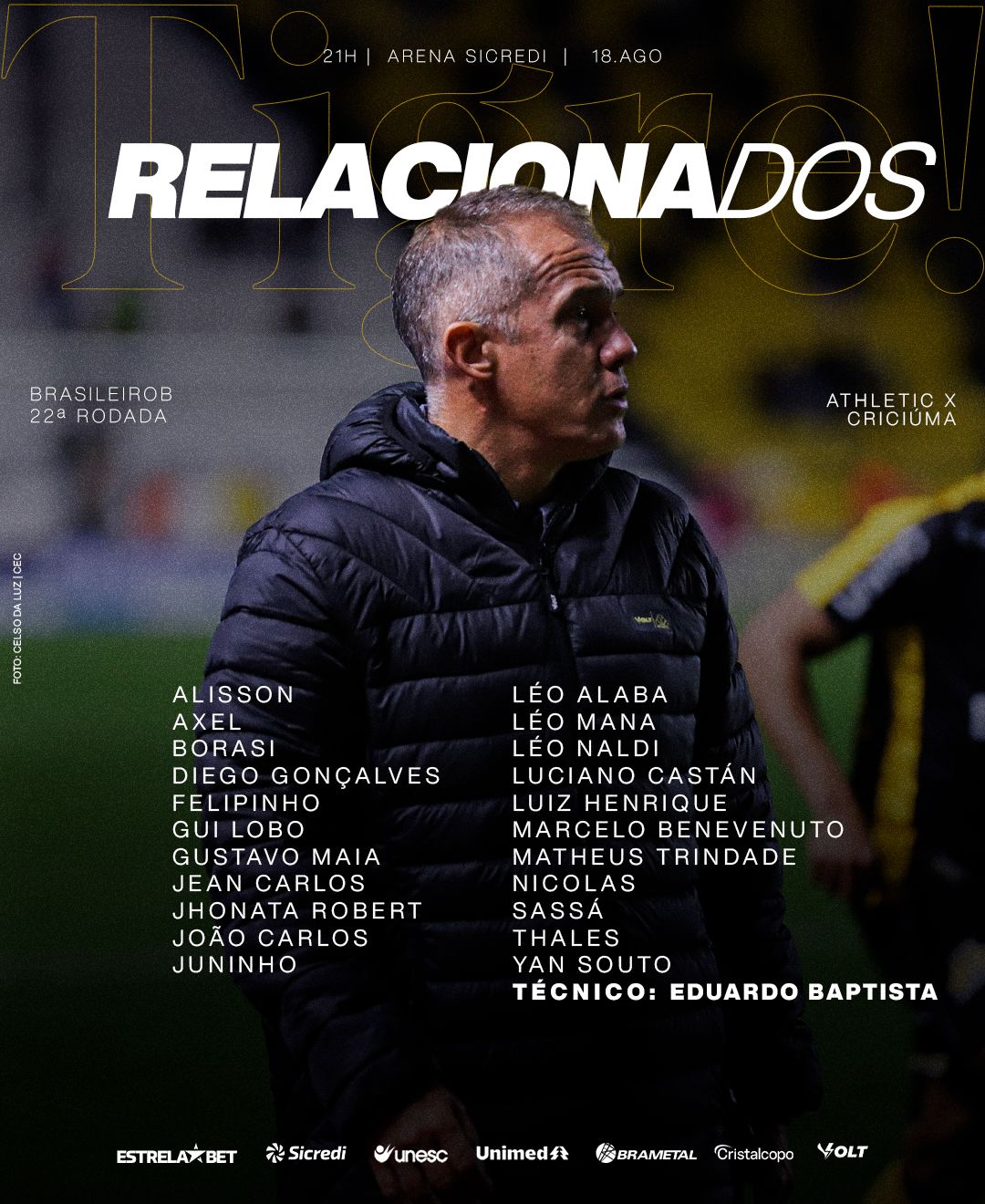 RELACIONADOS CRICIUMA 18 08