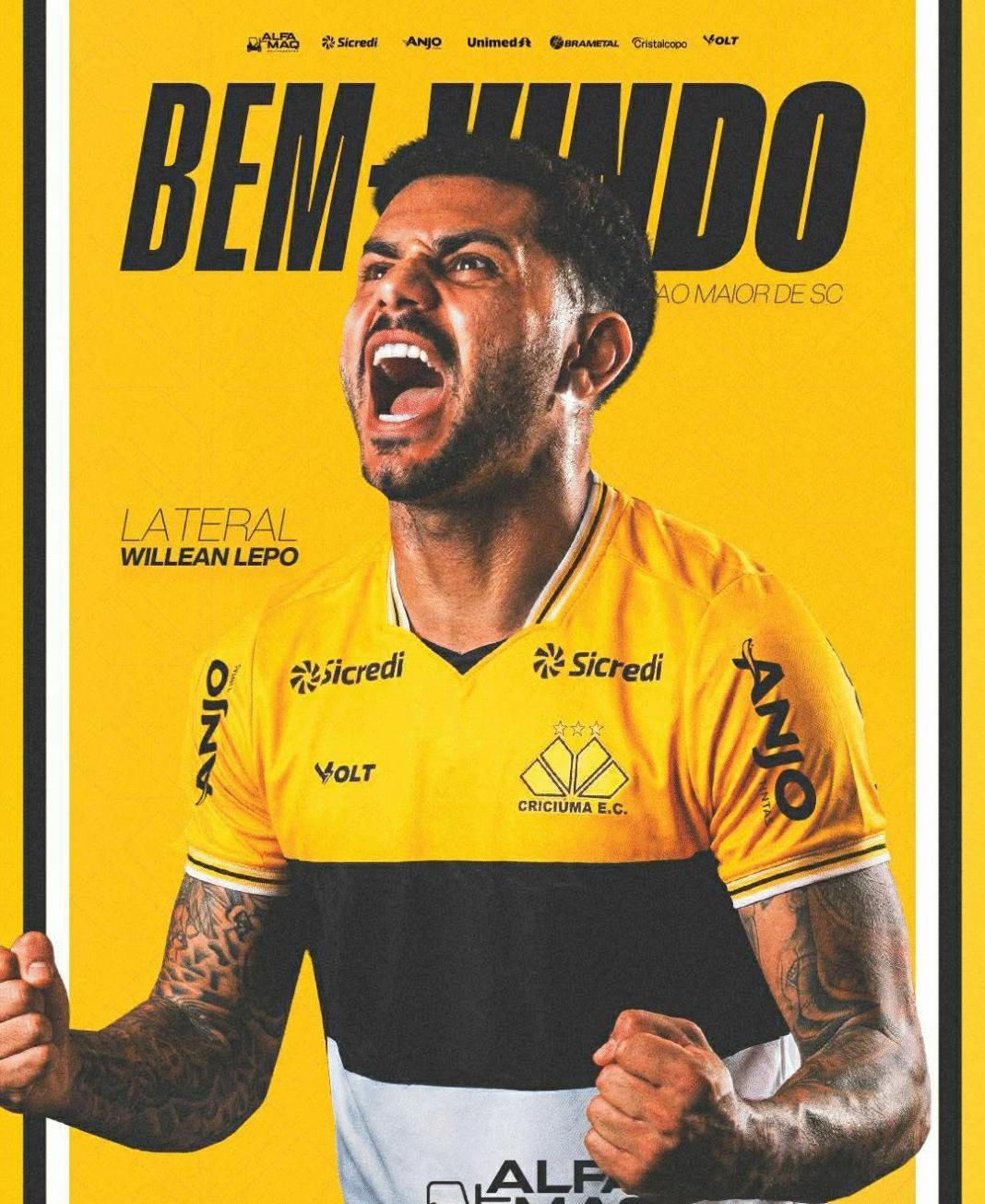 Foto: Divulgação / Criciúma Esporte Clube