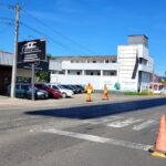 Obras na SC-108 exigem atenção de motoristas em Cocal do Sul