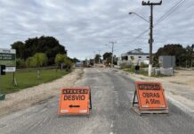 Morro da Fumaça: Avenida Celeste Recco está com alterações no trânsito devido às obras do Parque Linear
