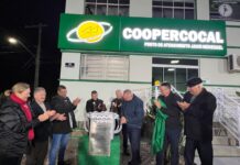 Coopercocal inaugura novo Posto de Atendimento em Urussanga e homenageia Jahir Meneghel