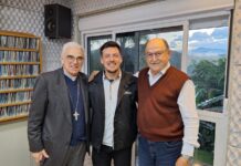Natural de Bérgamo, na Itália, bispo emérito da Diocese de Caxias do Sul visita Urussanga