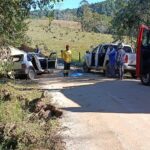 Homem morre após colisão frontal entre carro e caminhonete, em Cocal do Sul