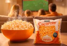 Alimentos Caçarola lança milho para pipoca e amplia presença nos momentos de conexão das famílias