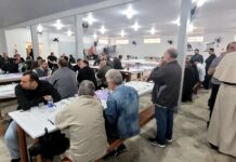 Padres da Diocese de Criciúma celebram Dia do Sacerdote em Rio Carvão Baixo