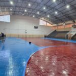Ginásio Centenário recebe melhorias na quadra para o Campeonato Municipal de Futsal