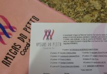 Amigas do Peito de Cocal do Sul promovem rifa solidária com 10 prêmios e dois brindes surpresa
