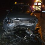 Colisão frontal entre dois carros deixa mulher ferida na SC-108, em Urussanga