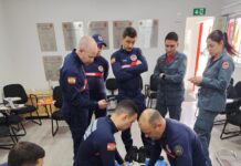 Bombeiros do 4º Batalhão participam de treinamento de atualização em Atendimento Pré-Hospitalar
