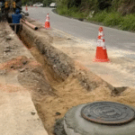 Samae de Urussanga alerta para cuidados ao trafegar pela avenida Marcos Costa, no bairro Da Figueira